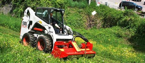 smwa skid steer flail mulcher|Flail mulcher SMWA skid steer for compact loaders 27.